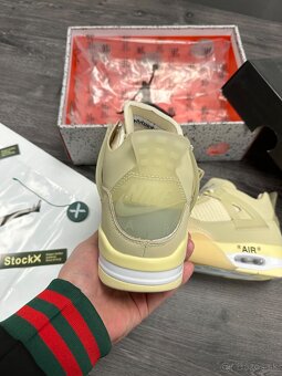 Jordan x Off-White Air Jordan 4 Retro tenisky - 5