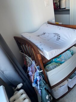 Stokke postielka+ Stokke prebalovací pult - 5