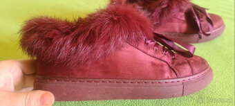 Tenisky zateplené s kožušinkou veľ. 39 - 5