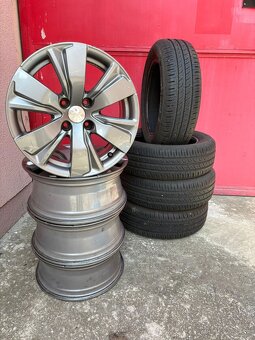 PREDÁM:NEMECKÉ DISKY NA PEUGEOT 2008/+PNEUMATIKY - 5