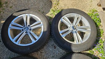 PREDAM ORIGINAL SADU KOLIES 5×112 R18 PNEU 235/55 R18 TIGUA❗ - 5