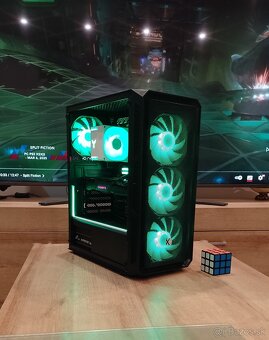 Herný ARGB PC–Ryzen 5+RTX 3060Ti+32 GB RAM+NVMe+SSD - 5