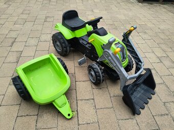 Slapaci nakladač - traktor s vlečkou - 5
