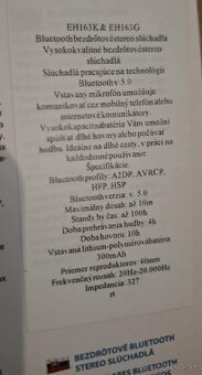 Bezdrôtové stereo slúchadlá Esperanza Libero Bluetooth - 5