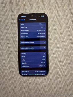 iPhone 15 Pro 256GB - 5