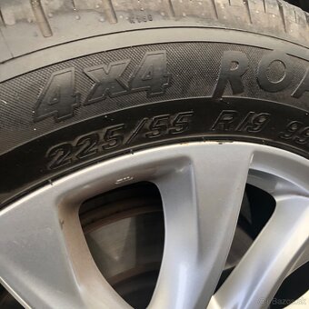Predám hliníkové disky s pneumatikou na mazda CX5 - 5