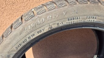 Predám zimné pneumatiky 245/40 r19 Rok 2023 - 5
