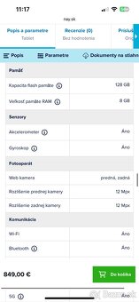 APPLE iPad Air 11" M3 128 GB Cellular Kozmický sivý 2025 - 5