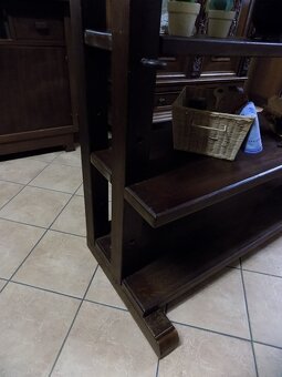 Masívny policový regál - 5