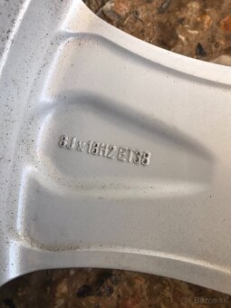 R18 disky Mercedes, 8J ET38, bez poškodení - 5