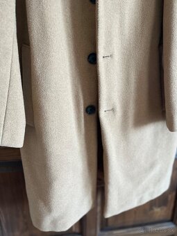 RESERVED Pánsky hnedý kabát XL - 5