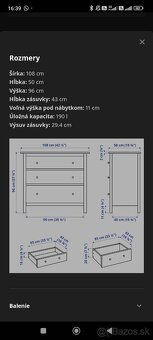 Hemnes komoda IKEA - 5