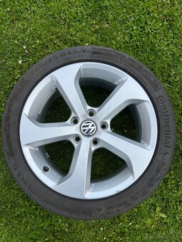 Letná sada R17 5x112, CONTINENTAL 225/45 R17 3,6mm - 5