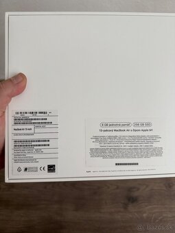 MacBook Air M1 8gb SSD 256gb v záruke, baterka 100% - 5