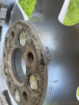 Audi r17 5x112 + letné pneu - 5