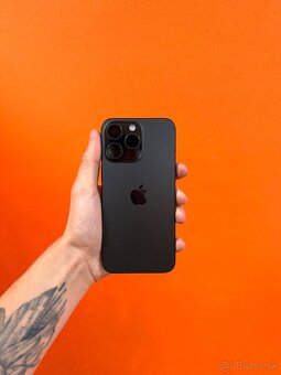 Apple iPhone 15 Pro Max 256gb - Čierny Titán - 5
