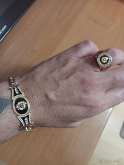 VERSACE SET - NÁDHERNÝ POZLÁTENÝ SET - 5