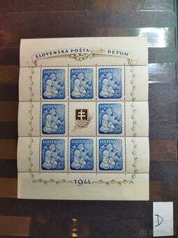 Slovenský štát - Hárček Deťom 1944 - všetky typy - 5