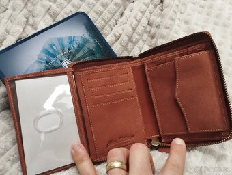 Pánska peňaženka na zips - 5