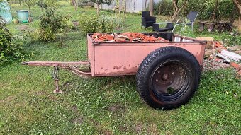 Malotraktor domacej vyroby s prislusenstvom - 5