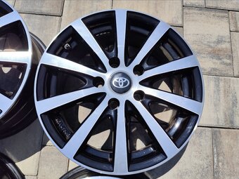 5x114,3 r16 hliníkové disky Toyota, Mitsubishi, Renault - 5