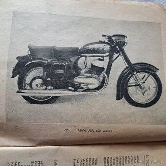 Originál príručka Jawa 250,350 - 5