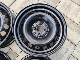 4x98 r14 plechové disky Fiat 500, Panda, Punto, Doblo - 5