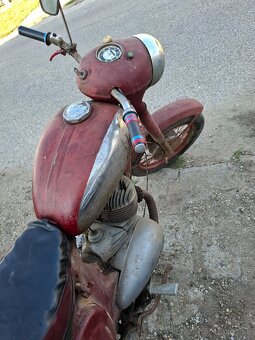 Jawa 350/354 kývačka+ sajdka - 5