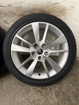 Zimná sada Škoda Trius 5x112 R17 , 225/45/17 Octavia, Golf - 5