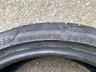 1ks letná pneumatika 225/40 R19 BRIDGESTON - 5