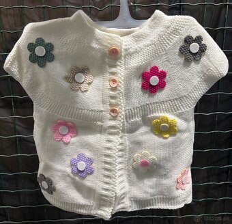 Detská dievčenská  súprava + svetrík - 5