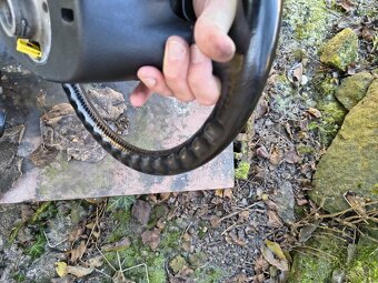 Originál kožený volant skoda, vw - 5