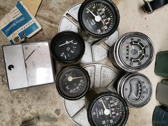 Budíky, palivomér, merač moto hodín, - 5