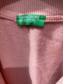 Detská mikina na zips značky United Colors od Benetton - 5