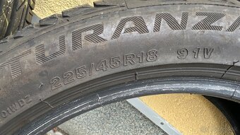 Predam pneumatiky 225/45R18 Bridgestone Turanza vyborny stav - 5