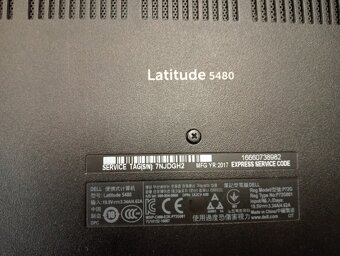 predám nefunkčný notebook Dell latitude 5480 - 5