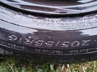 Disky plechové R16 + pneu letné Fulda, Dunlop - 5