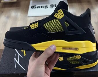 Nike Air Jordan 4 Thunder Yellow Retro - 5