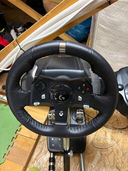 Logitech herný volant - 5