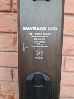 Nový skialp set  lyže K2 Wayback 84 + Fischer Classic ST - 5