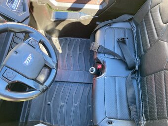 Elektrické autíčko UTV 24V, červené, dvojmiestne do 100 kg - 5