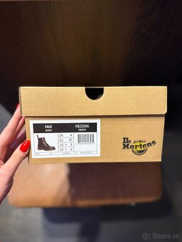 Dr.Martens vel 37 1460 Black Smooth - 5