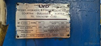 Ohraňovací lis LVD PP 100 - 5