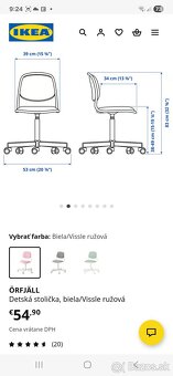 Predám detskú IKEA stoličku - 5