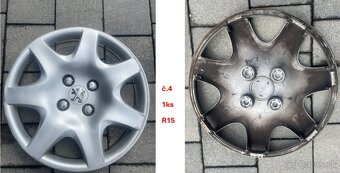 Predám rôzne puklice na disky – rôzne veľkosti a modely - 5