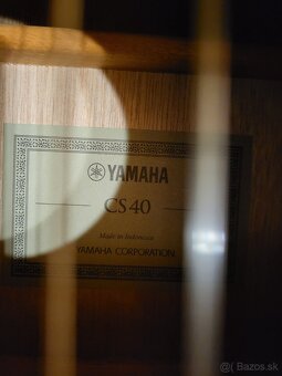 Gitara Yamaha CS 40 natural velkosť 3/4 - 5