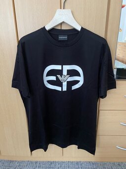 panske tricko EMPORIO ARMANI velkost XL cierne /ORIGINAL/ - 5