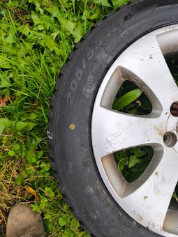 ALU sada 5x112 R16 gumy 205/55/16 Audi, VW, Škoda, Seat - 5
