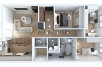 ALL INCLUSIVE I 4 IZBOVÝ RD S TERASOU (DVOJDOM) NA PREDAJ GA - 5