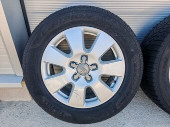 Original disky + pneu AUDI Q7, Touareg R18 - 5